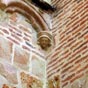 Sainte Quitterie: Détail de façade
