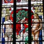Tentation d'Adam et Ève dans la chapelle du Purgatoire.