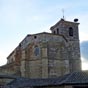 Boadilla: L'église gothique Santa Maria (XIV et XVe siècle)est sévère , à tour carrée, mais riche en peintures et en sculptures. elle garde des fonts baptismaux romans. 