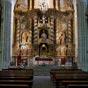 le spendide retable baroque de l'église Santa Maria