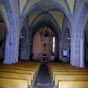 L'intérieur de l'église de Sénergues