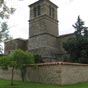 L'église d'Azqueta localisée 6,3km après notre départ d'Estella (1h35 de marche)
