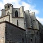 Sur l'emplacement d'une église paroissiale dédiée à Saint Vincent, Jean Duèze (futur pape Jean XXII) fait construire en 1317 ce véritable vaisseau fortifié doté d'un Chapitre collégial. En cette période de reconquête catholique, il convenait de remettre 