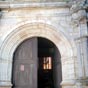 Le portail de l'église de Miradoux