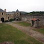 Le château-fort fut bâti au XIIème siècle par les vicomtes de la Soule, puis agrandi pendant trois siècles par les anglais. Démoli en 1642, abandonné jusqu'à la Révolution où il servit de prison, puis de caserne jusqu' en 1870, date de son acquistion par la ville.