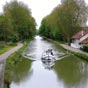 Nevers : Le canal latéral à la Loire.