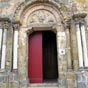 Le portail Nord de  la collégiale  Saint Nicolas