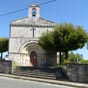 L'église paroissiale Saint Jacques de Belluire des XIIe et XIIIe siècle est classée monument historique depuis 1973 Nous avons  parcouru 6,4 km depuis notre départ de pons (1h40)