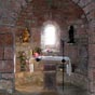 L'intérieur de la chapelle de Rochegude est très intimiste.