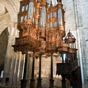L'orgue et la chaire de la cathédrale.