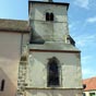 Le Veurdre : Le clocher de l'église Saint-Hippolyte est du XVe siècle.