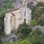 Sauliac: La chapelle Notre-Dame de Roc-Troucat (le rocher troué), de 1850, en partie troglodytique, est un lieu de pèlerinage annuel.