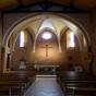 L'intérieur de l'église Saint-Jean-Baptiste à Léguevin.
