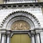 Arudy: Le portail de l'église Saint-Germain