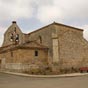 L'église de Villalbilla que l'on découvre peu de temps après avoir quitté Burgos....  