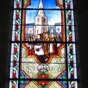 La Châtre : Vitrail en l'église Saint-Germain : La Consécration