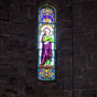 Quelques beaux vitraux susbistent au sein de l'abbaye