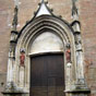 Eauze: Le portail de la cathédrale Saint-Luperc