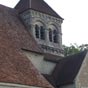 Le Châtelet : Eglise romanre Notre-Dame; détail.