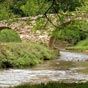 Loye-sur-Arnon : Détail du pont romain