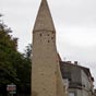 Avignonet-Laurageais: La tour poivrière (voir l'explication sur la photo suivante)