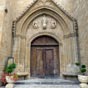 Portail gothique de l'église Notre-Dame-des-Miracles à Avignonet-Lauragais.