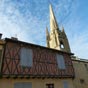 Marciac : ses vieilles demeures cotoient son église Notre-Dame...