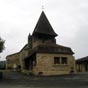 L'église de Lellin-Lapujolle (15,5 km après notre départ de Nogaro)
