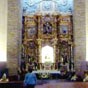 Le retable de l'église de la Virgen del Camino