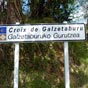 Au km 8,2 nous découvrons le Christ de Galzetaburu...