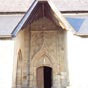 Sainte-Colome: Le portail d'entrée de l'église Saint-Sylvestre