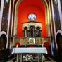 Colunga: Le choeur de l'église San Cristobal El Real.