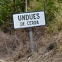 Nous sommes à Undués de Lerda, dernier village de la province d'Aragon... Dans moins d'une heure nous entrerons en Navarre...