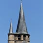 Saint-Côme-d'Olt : autre vue sur le clocher 