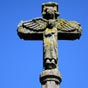 La croix de Jalasset. Il subsiste le fut daté de 1621.